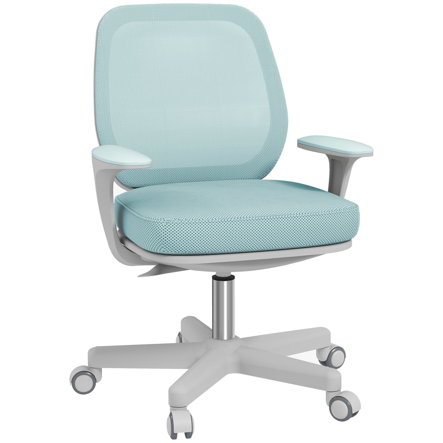 Vinsetto 44-56cm Mesh Back Office Chair - Light Green