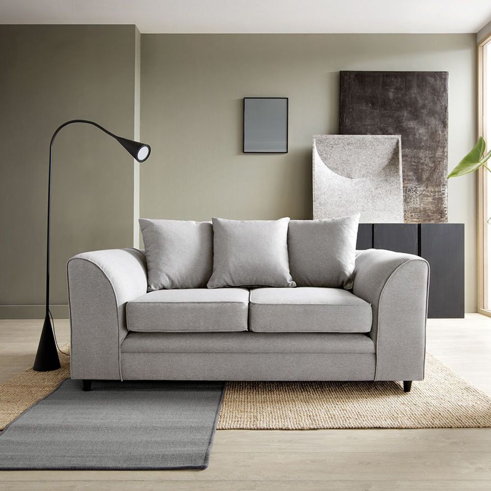 Dorota II Fabric Corner Sofa - Dark Grey