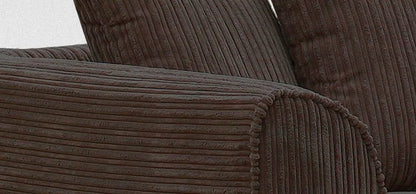 Desmond Jumbo Cord 3 Seater and 2 Seater Sofa Set - Coffee and Other Colours