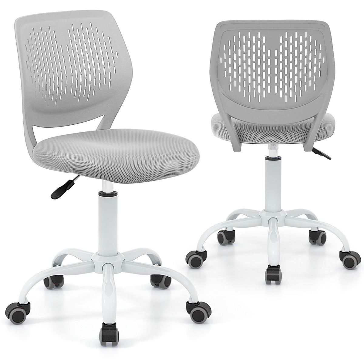 Ergonomic Children Study Chair with Adjustable Height-Grey