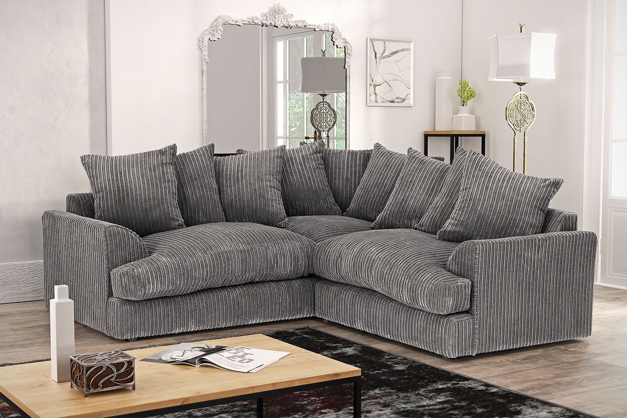Mercury Ajo Corner Sofa - Grey