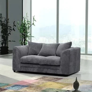 Desmond Jumbo Cord 2 Seater Sofa Grey and Other Colours