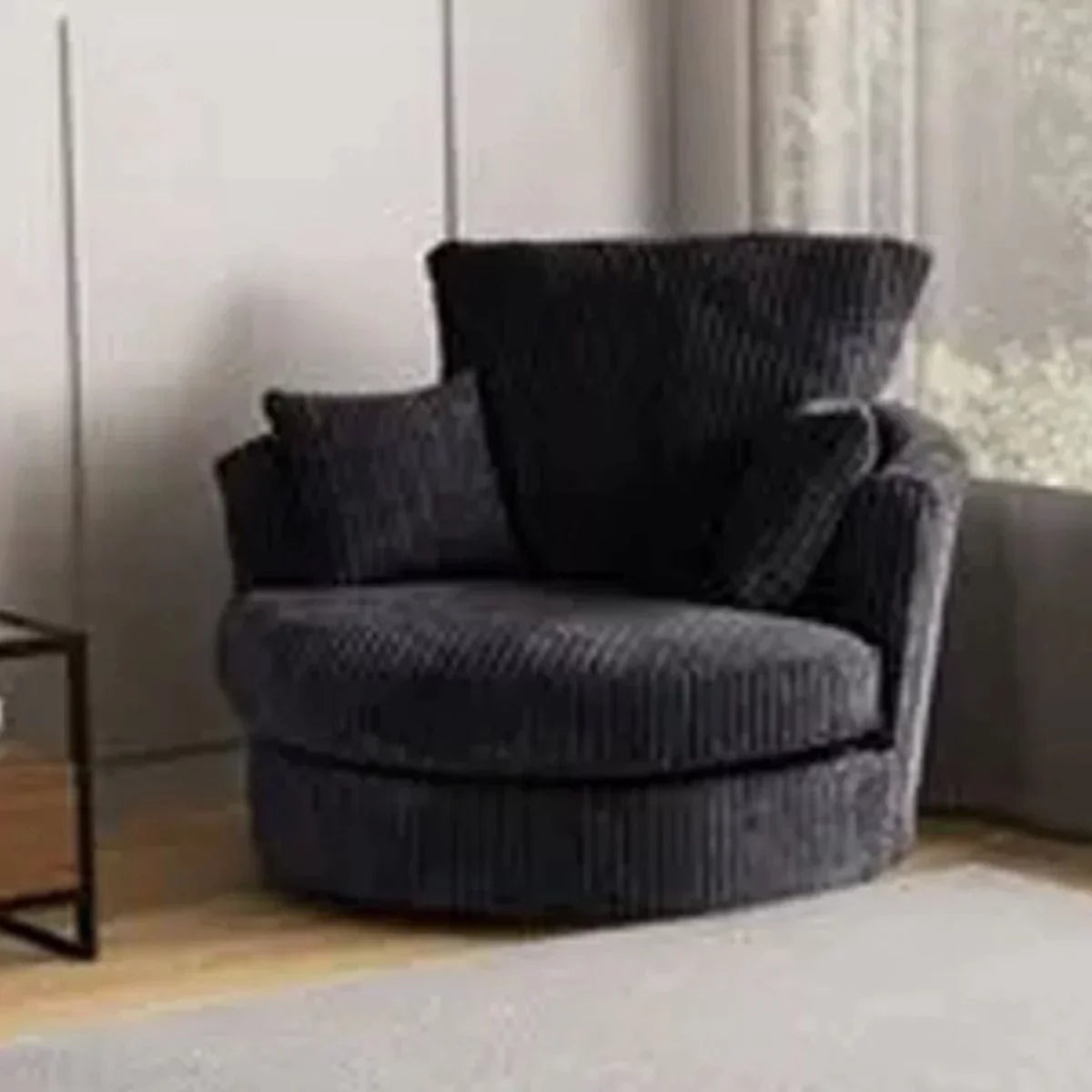 Jamba Double-Padded Fabric Coffee Corner Sofa - 6 Colours Available