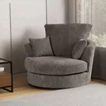 Jamba Double Padded Fabric Cream Corner Sofa - 6 Colours Available