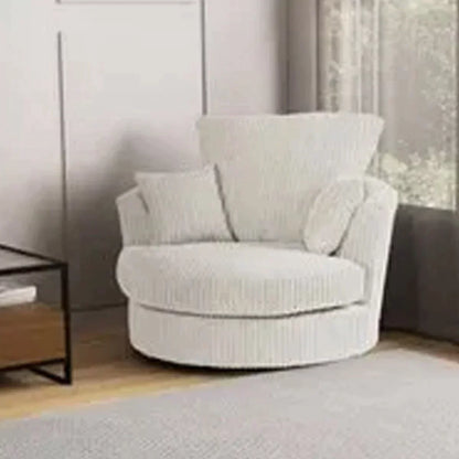 Jamba Double-Padded Fabric Coffee Corner Sofa - 6 Colours Available
