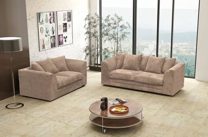 Desmond Jumbo Cord 4 Seater Sofa Grey and Other Colours