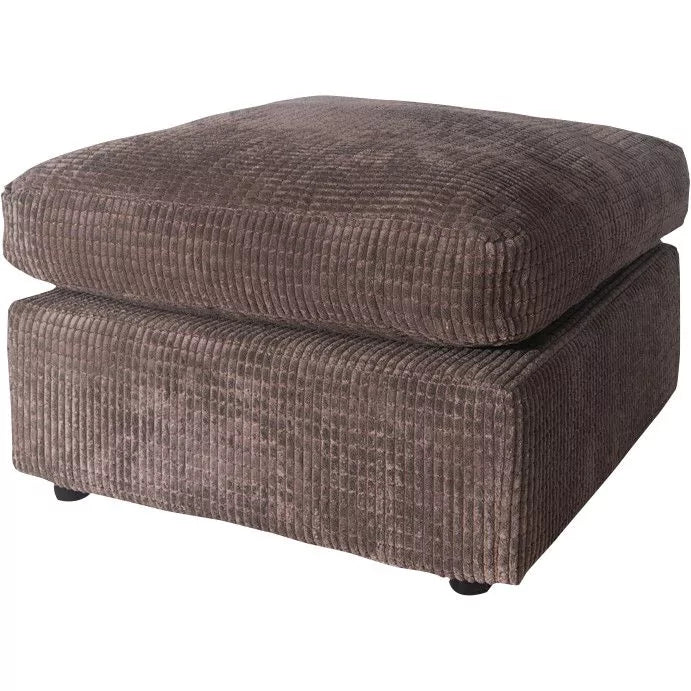 Jamba Double-Padded Fabric Grey Corner Sofa - 6 Colours Available