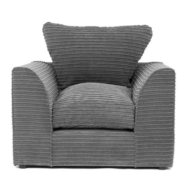Desmond Jumbo Cord 3 Seater and 2 Seater Sofa Set - Coffee and Other Colours