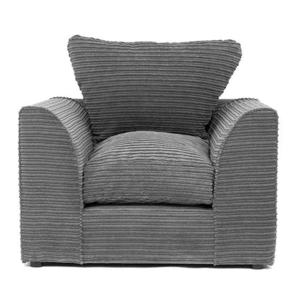 Desmond Jumbo Cord 3 Seater and 2 Seater Sofa Set - Coffee and Other Colours
