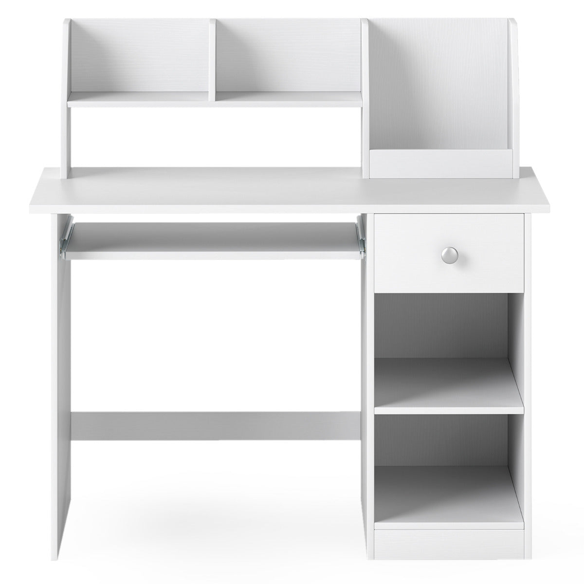 Kids Study Desk Multifunctional Student Desk-White