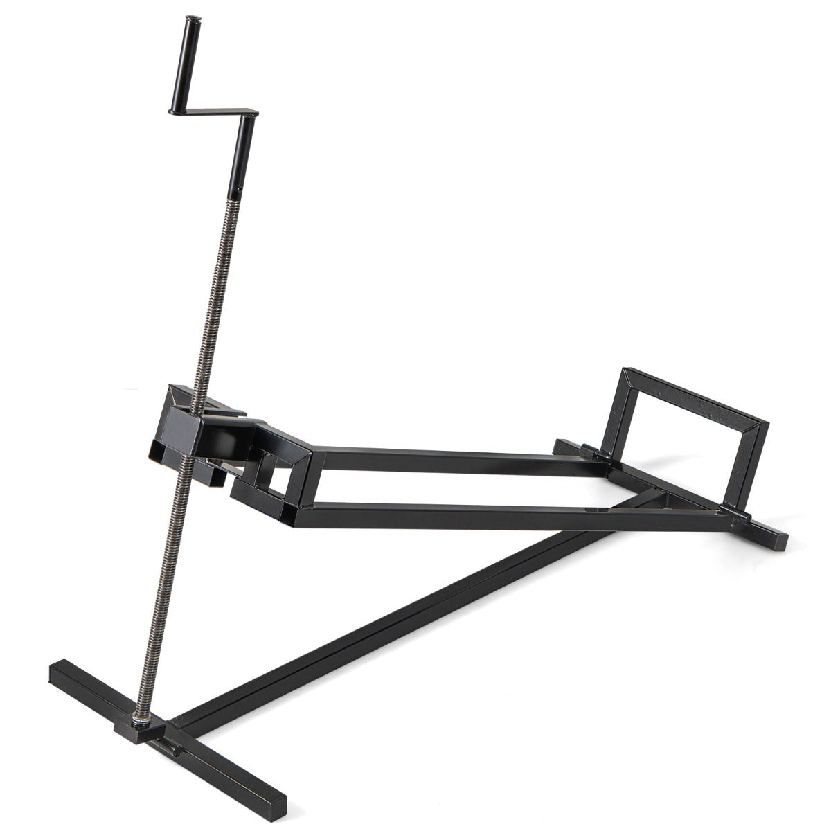 Lawn Mower Lift Jack Riding Mower Lift with Adjustable Height and Angle-Black