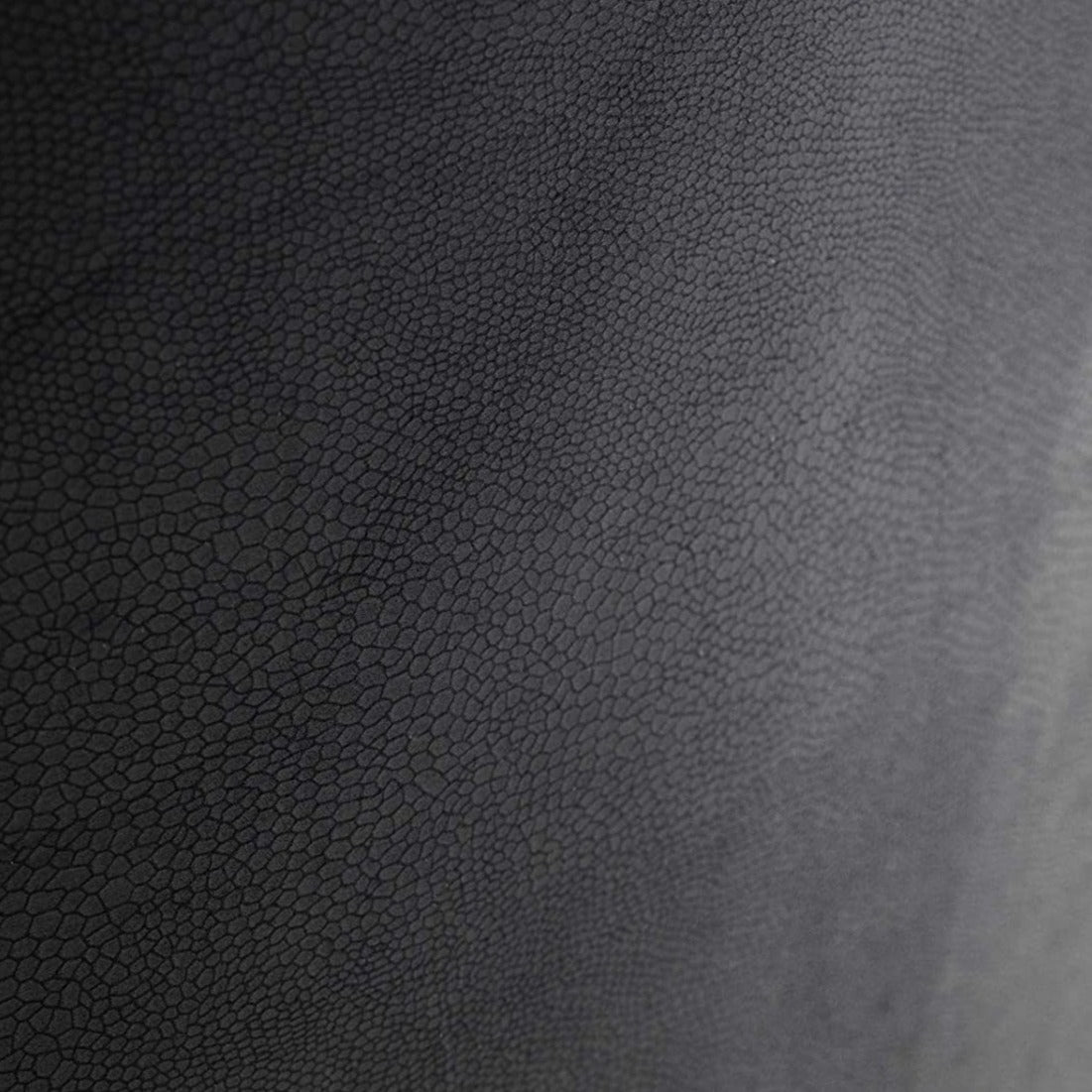 Ferol Fabric Footstool - Black/Grey