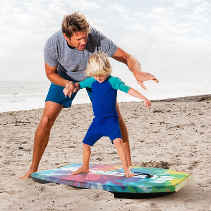 Lightweight Body Board with EPS Core and XPE Deck and HDPE Bottom for Beach Sea and Pool-M