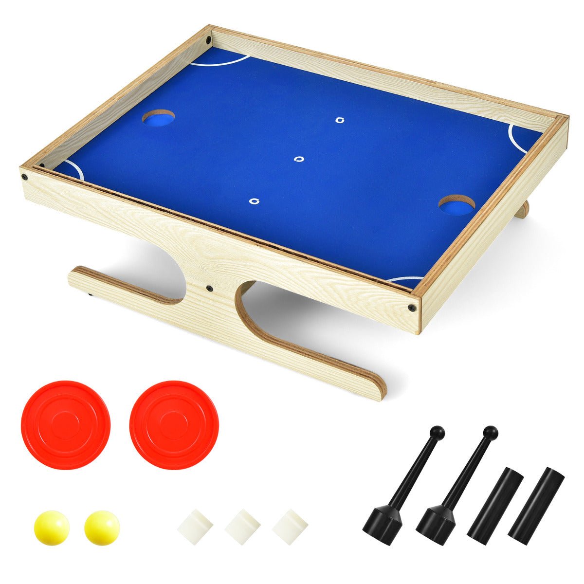 Magnetic Mini Foosball Table with Balls and Handle Sets