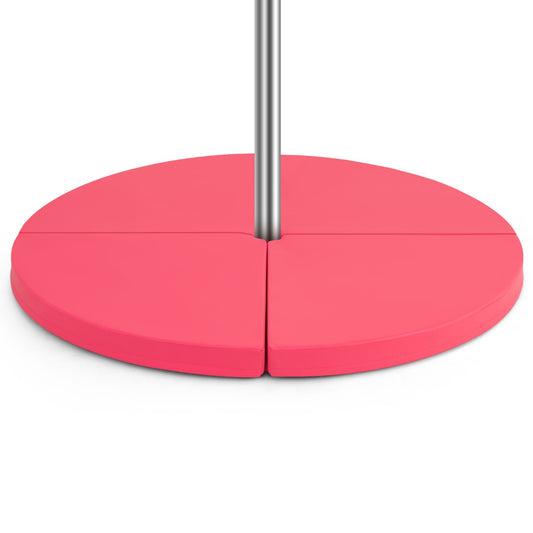 Pole Dance Crash Mat with EPE Foam for Gym and Home-Pink