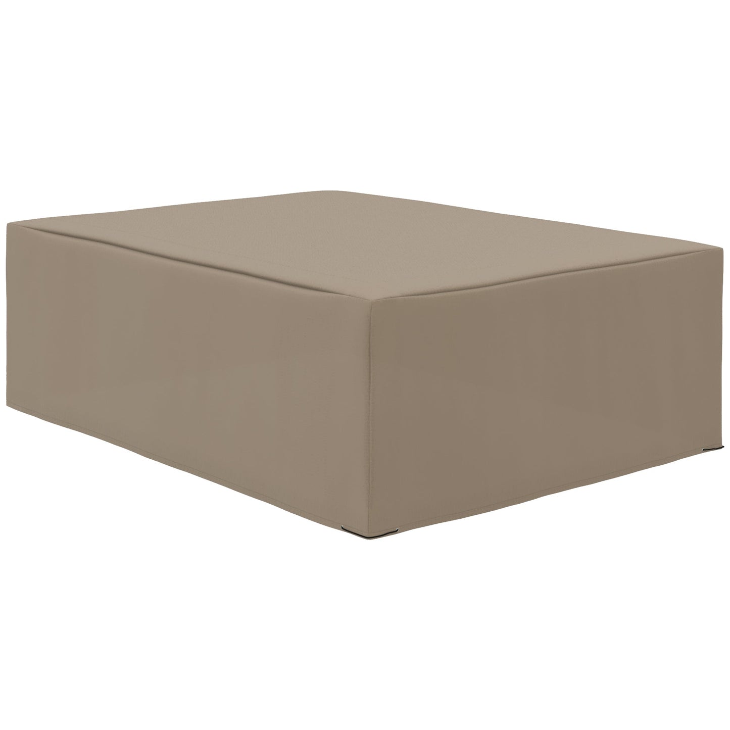 Outsunny 600D Oxford Patio Garden Furniture Dining Table Chair Set Cover Water Protector Waterproof Anti-UV Beige
