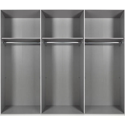 Sliding Wardrobe - ATLANTIC 3 Door Wardrobe Black 300cm